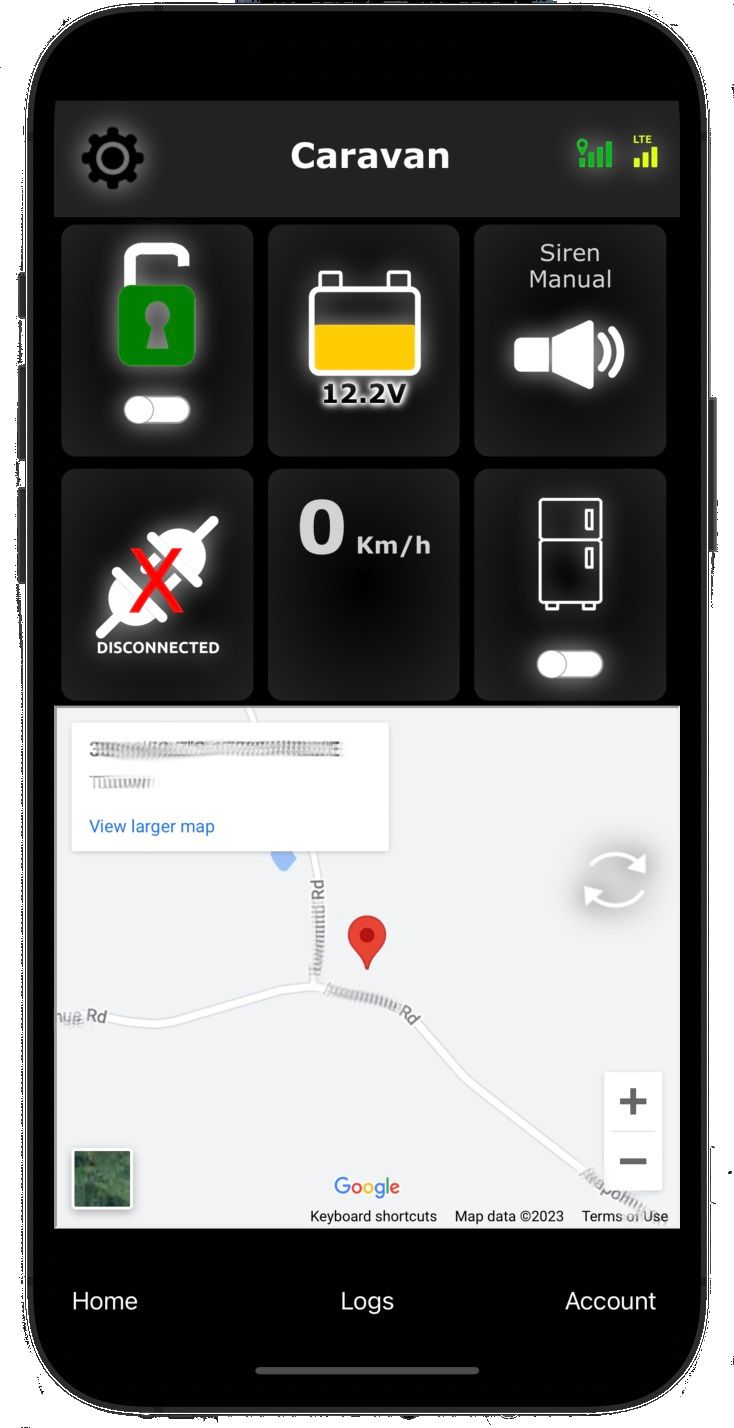 Z-tech Phone Repairs z-tech-phone-repairs RV-safe Camper Alarm, GPS Tracker   