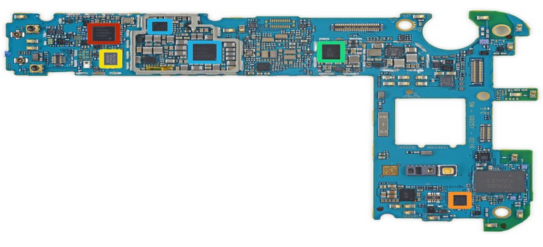 Galaxy S6 Edge Main Board 