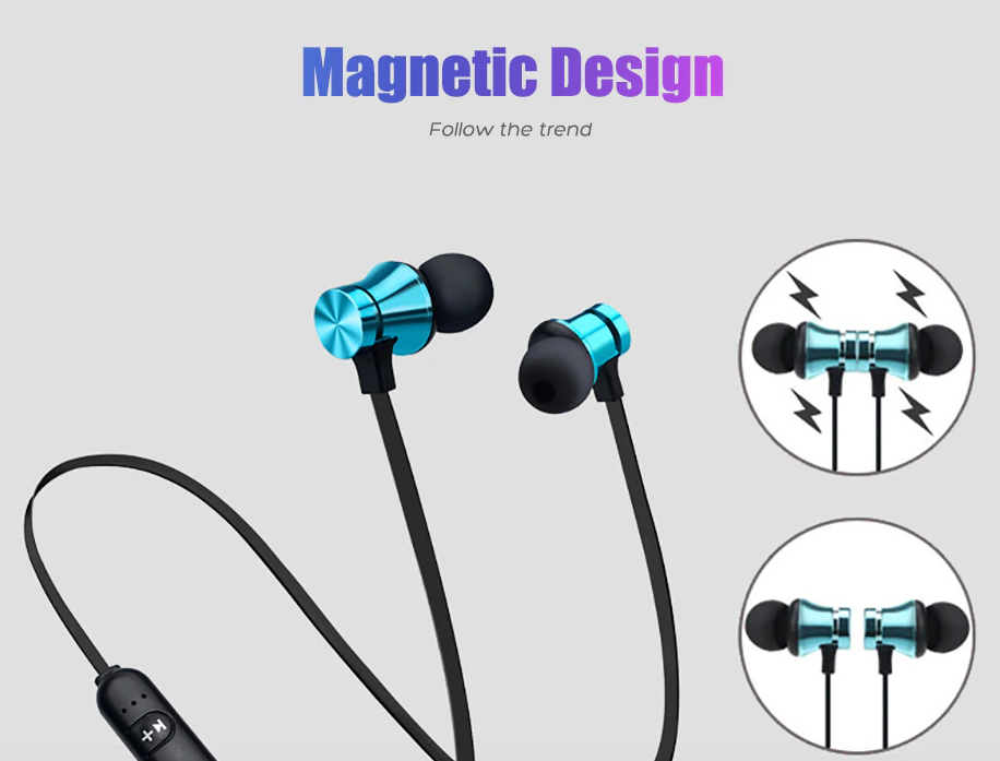 Wireless Headphone Bluetooth Magnetic Wireless Headphone Bluetooth Magnetic