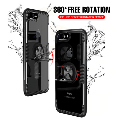 iPhone X/XS Shockproof Case with Ring