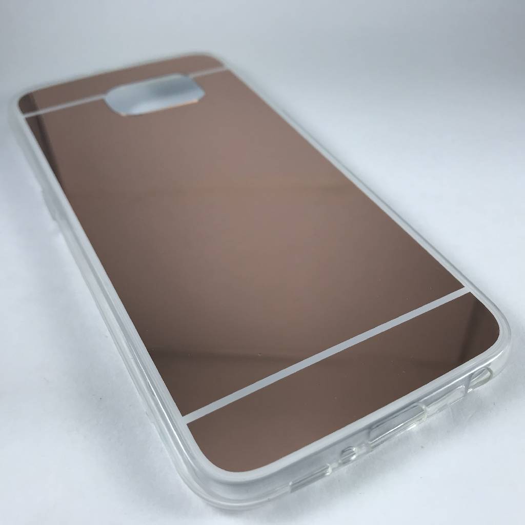 Cases Galaxy S6 Mirror Surface TPU Case for Samsung Rose gold Cases Galaxy S6 Mirror Surface TPU Case for Samsung Rose gold