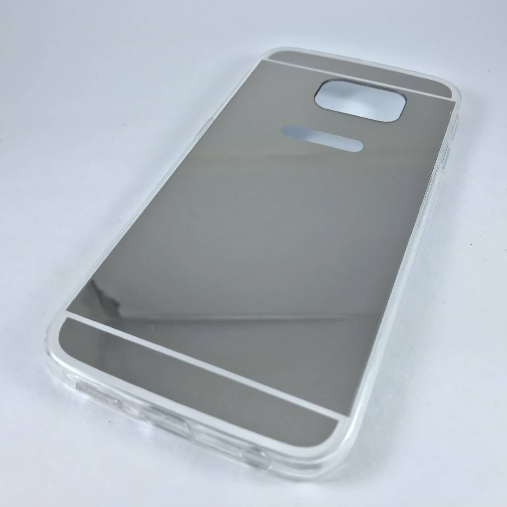 Cases Galaxy S6 Edge Mirror Surface TPU Case for Samsung Galaxy Silver Cases Galaxy S6 Edge Mirror Surface TPU Case for Samsung Galaxy Silver