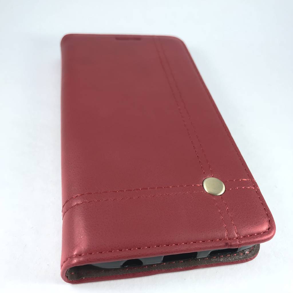 Cases Galaxy S7 Vintage Pull-up Leather Case for Samsung  Red