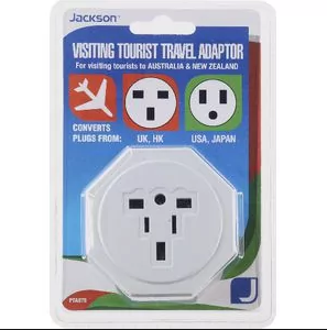 NZ Tourist Travel Adaptor