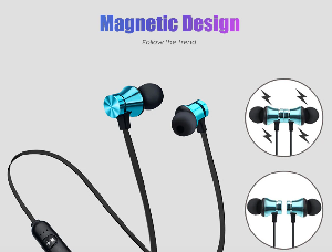 Wireless Headphone Bluetooth   Magnetic