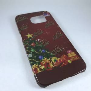 Cases Galaxy S6 Edge Merry Christmas Series Hard PC Case for Samsung Pattern I 