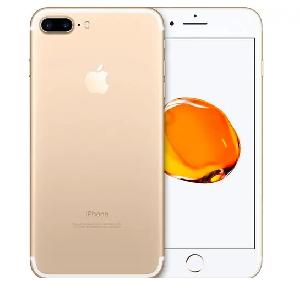 iPhone 7 Plus gold with new battery
